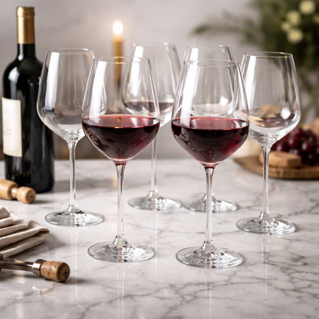 Bordeaux Wine Glass Set (6 pcs.)